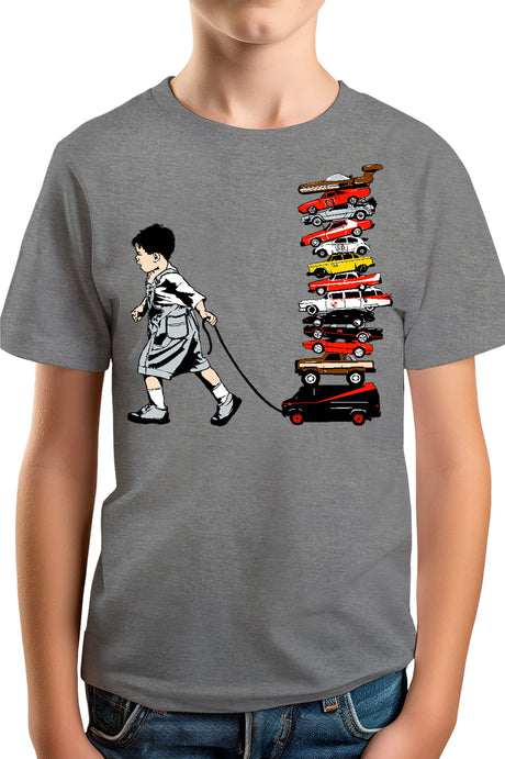 T-Shirt Garçon La Collection de voitures via les séries télé