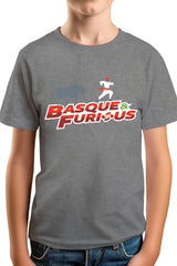 Tee-Shirt Garçon Les fetes basque avec le taureau