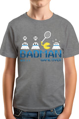 T-Shirt Garçon Bad Man miam miam volet