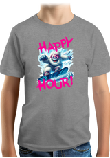 T-Shirt Garçon Yeti snow en surf