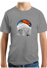 T-Shirt Garçon Le Parapente Façon Superman