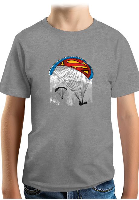 T-Shirt Garçon Le Parapente Façon Superman