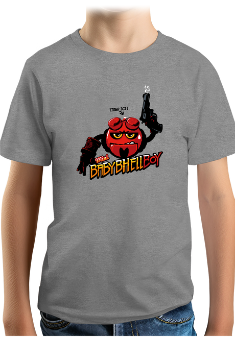 T-Shirt Garçon Baby Hell boy fromage à déguster