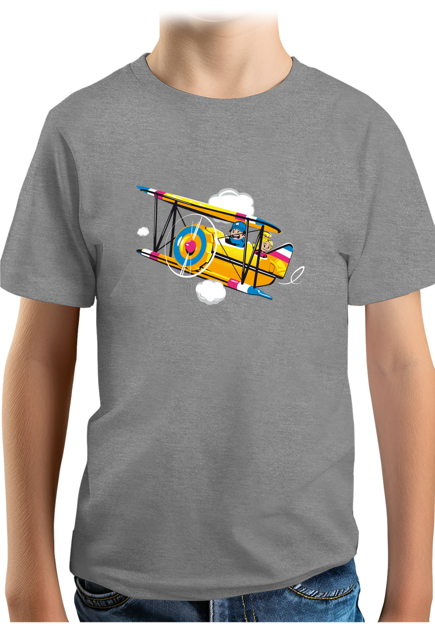 T-Shirt Garçon Balade En Avion