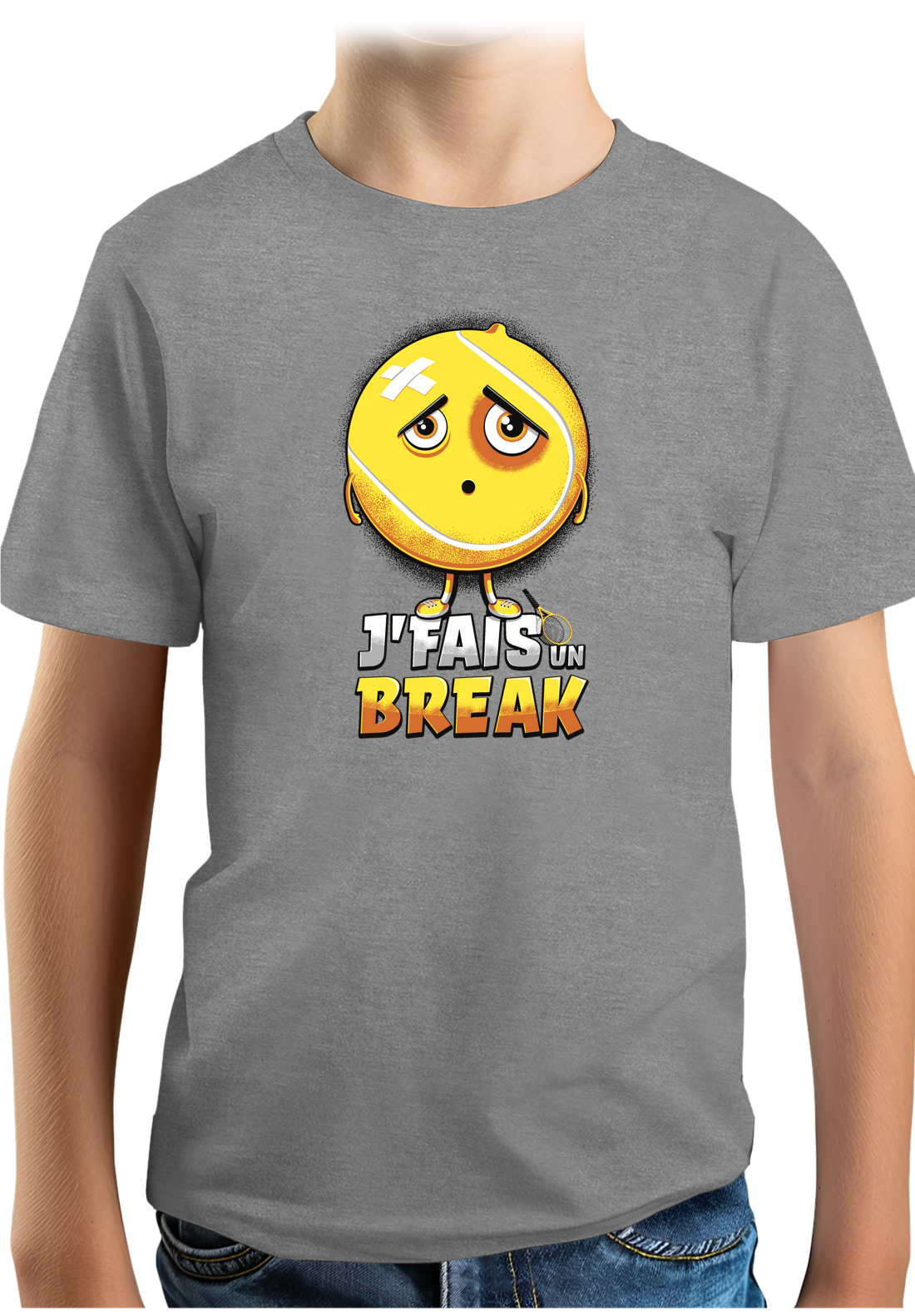 T-Shirt Garçon Balle je fais un break