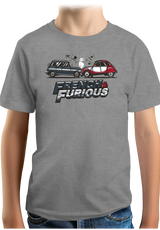 T-Shirt Garçon French & Furious 4L contre deuch