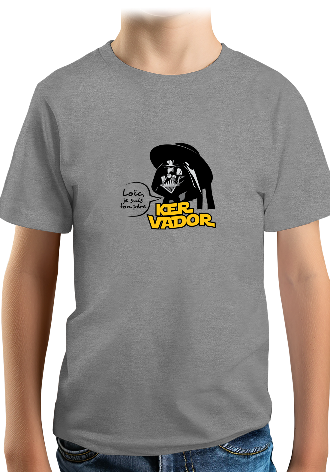 T-Shirt Garçon Kervador Et Son Fils Loic