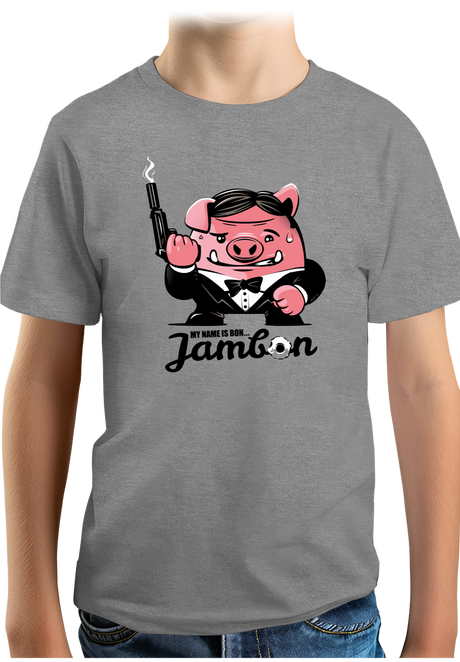 T-Shirt Garçon My name is Jambon