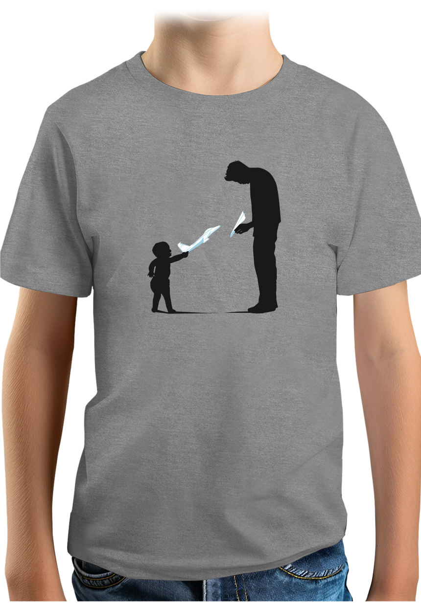 T-Shirt Garçon Père Et Fils Avion
