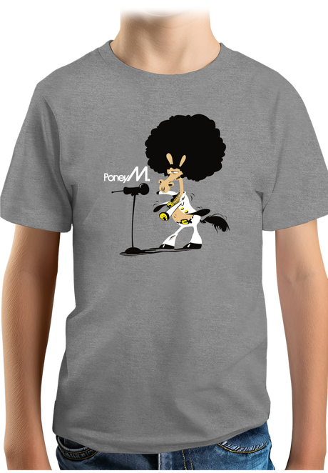 T-Shirt Garçon Chanteur Poney M