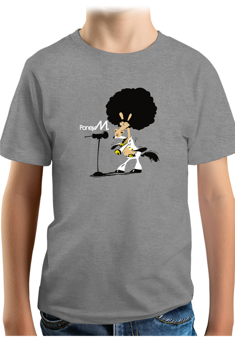 T-Shirt Garçon Poney M