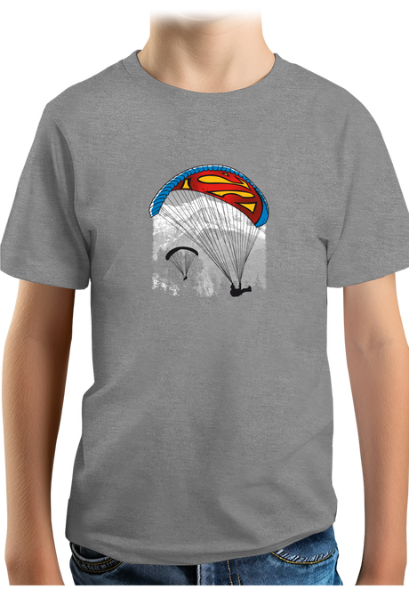 T-Shirt Garçon Le Parapente Façon Superman