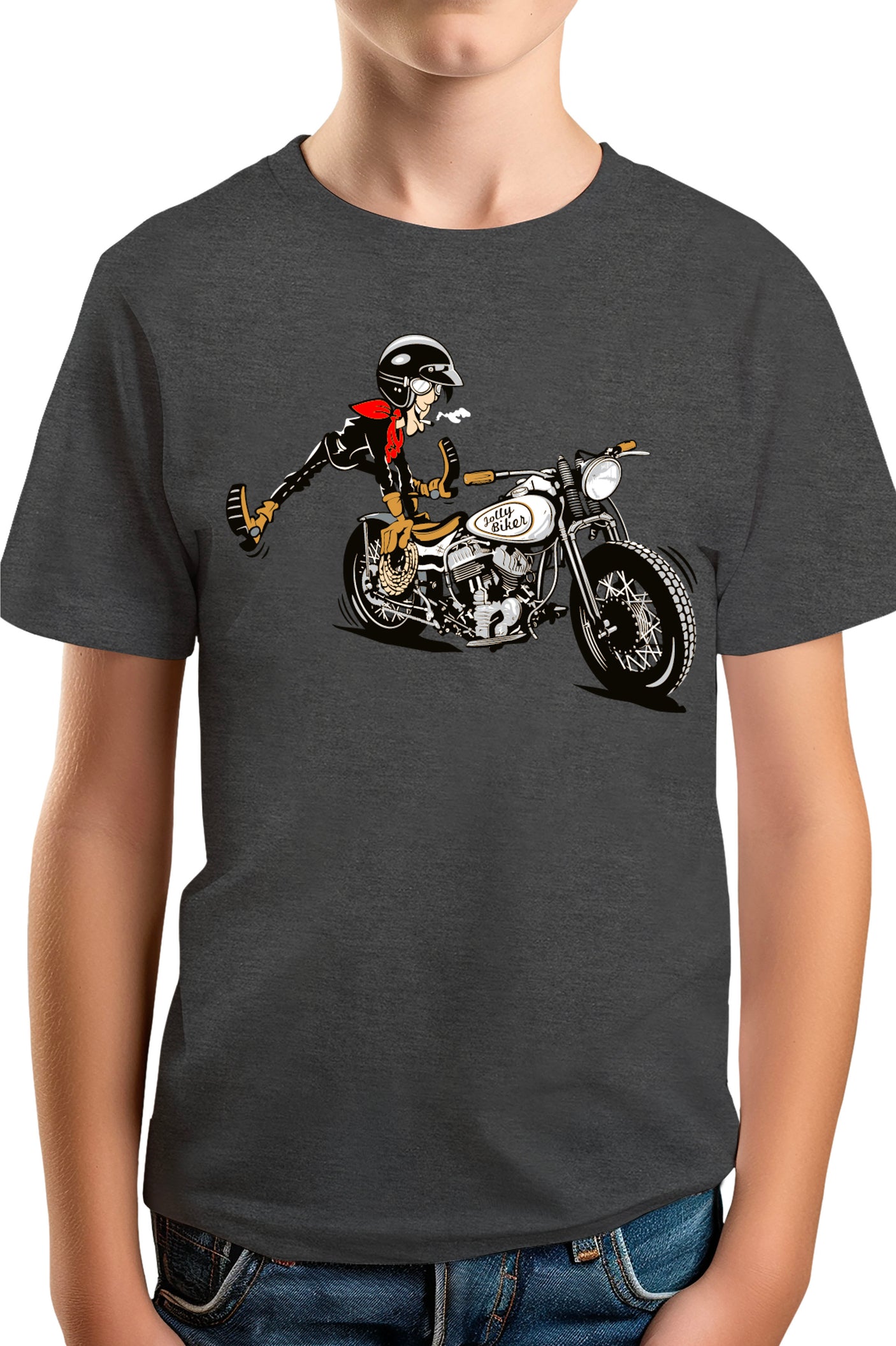 T-Shirt Garçon Jolly Biker moto
