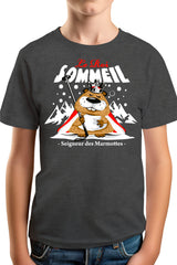 Tee-Shirt Garçon Le seigneur des marmottes