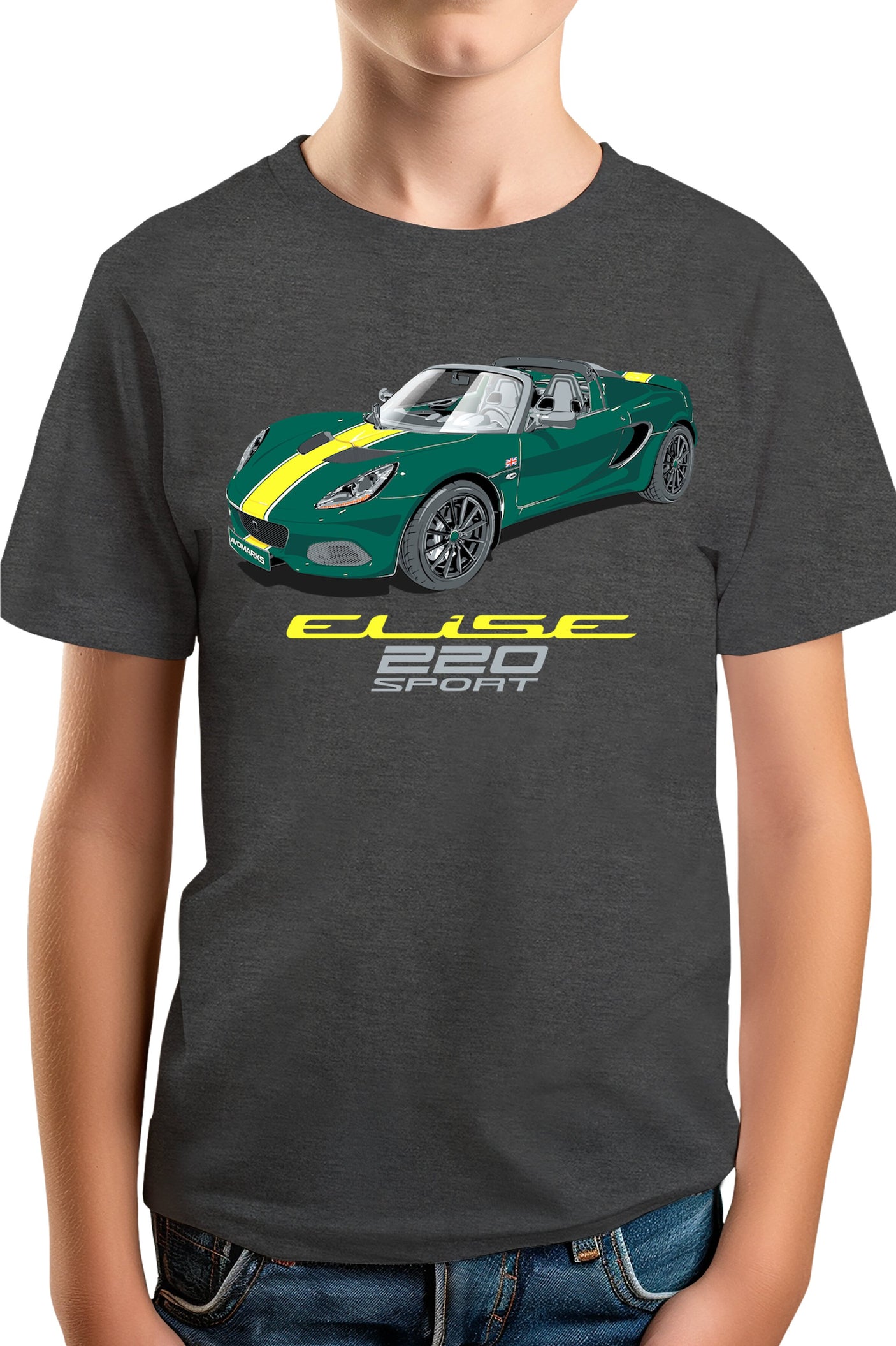 T-Shirt Garçon Elise 220 Sport british green racing