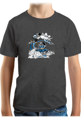 T-Shirt Garçon 3 garçons ski et surf