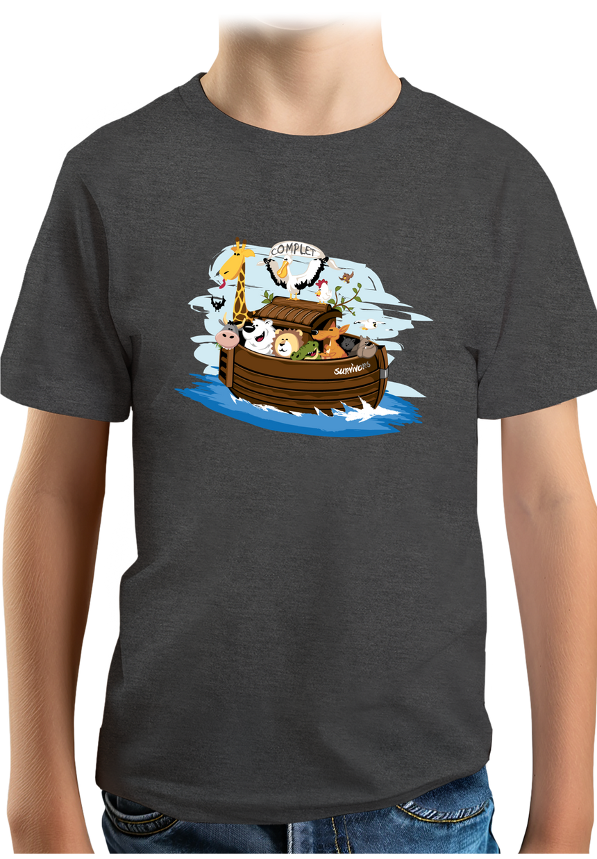 T-Shirt Garçon Arche de Noé (Recto/Verso)