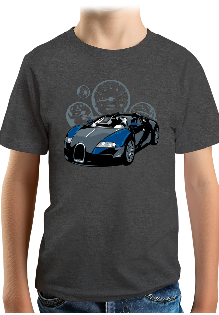 T-Shirt Garçon Voiture Top Speed Bug