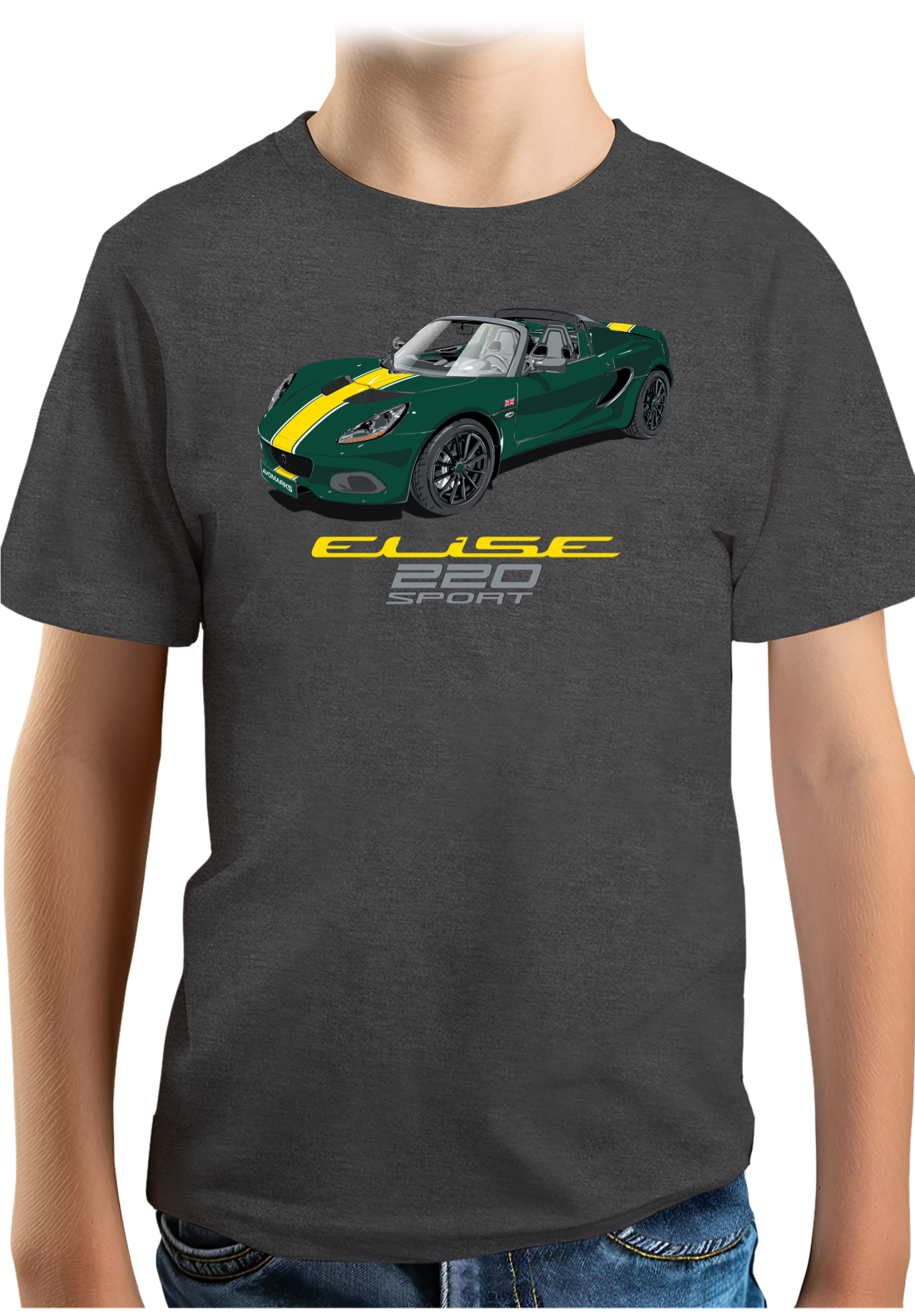 T-Shirt Garçon Elise 220 Sport british green racing