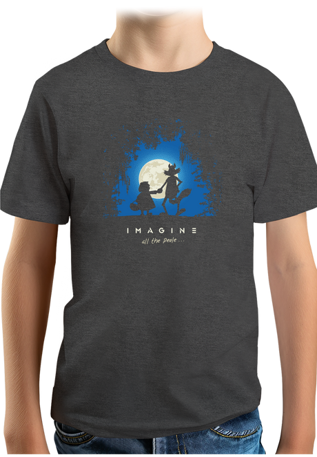 T-Shirt Garçon Conte loup et chaperon rouge