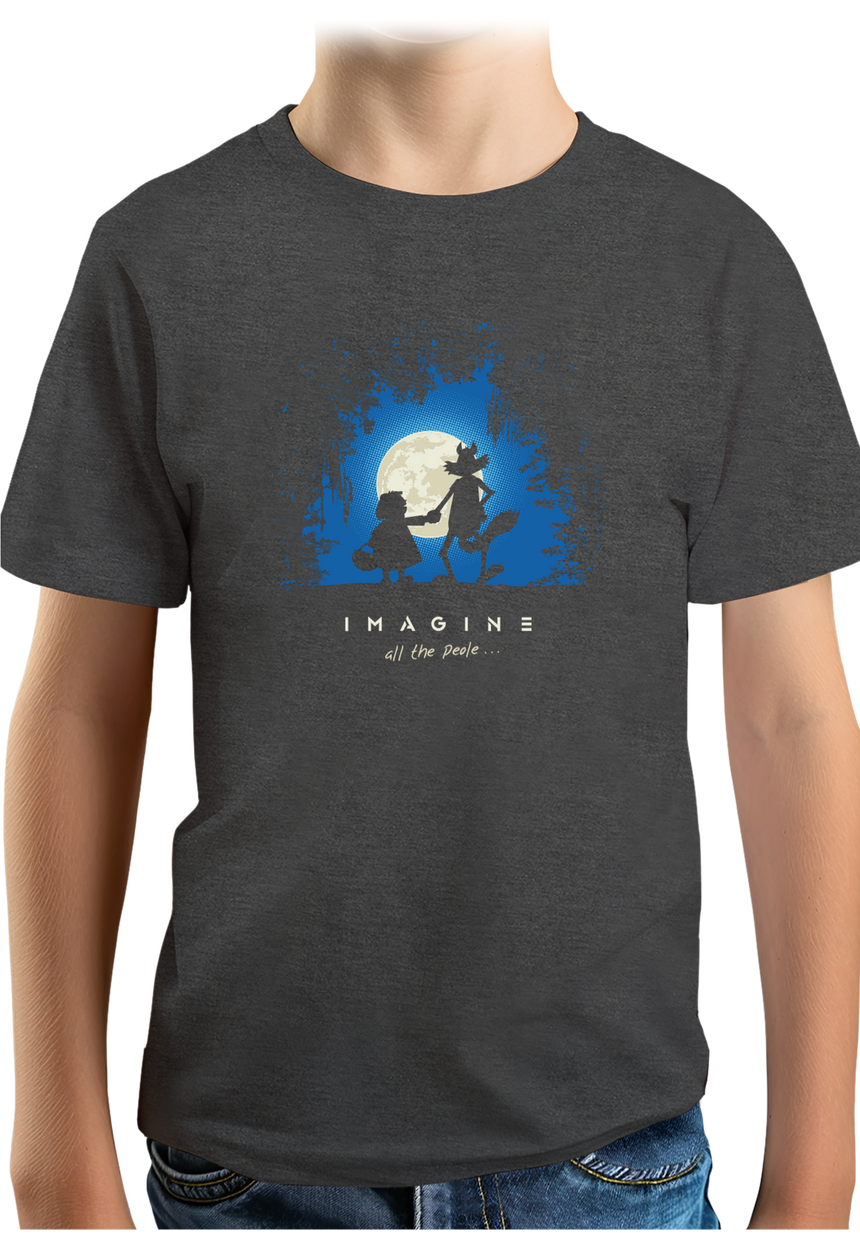 T-Shirt Garçon Conte loup et chaperon rouge