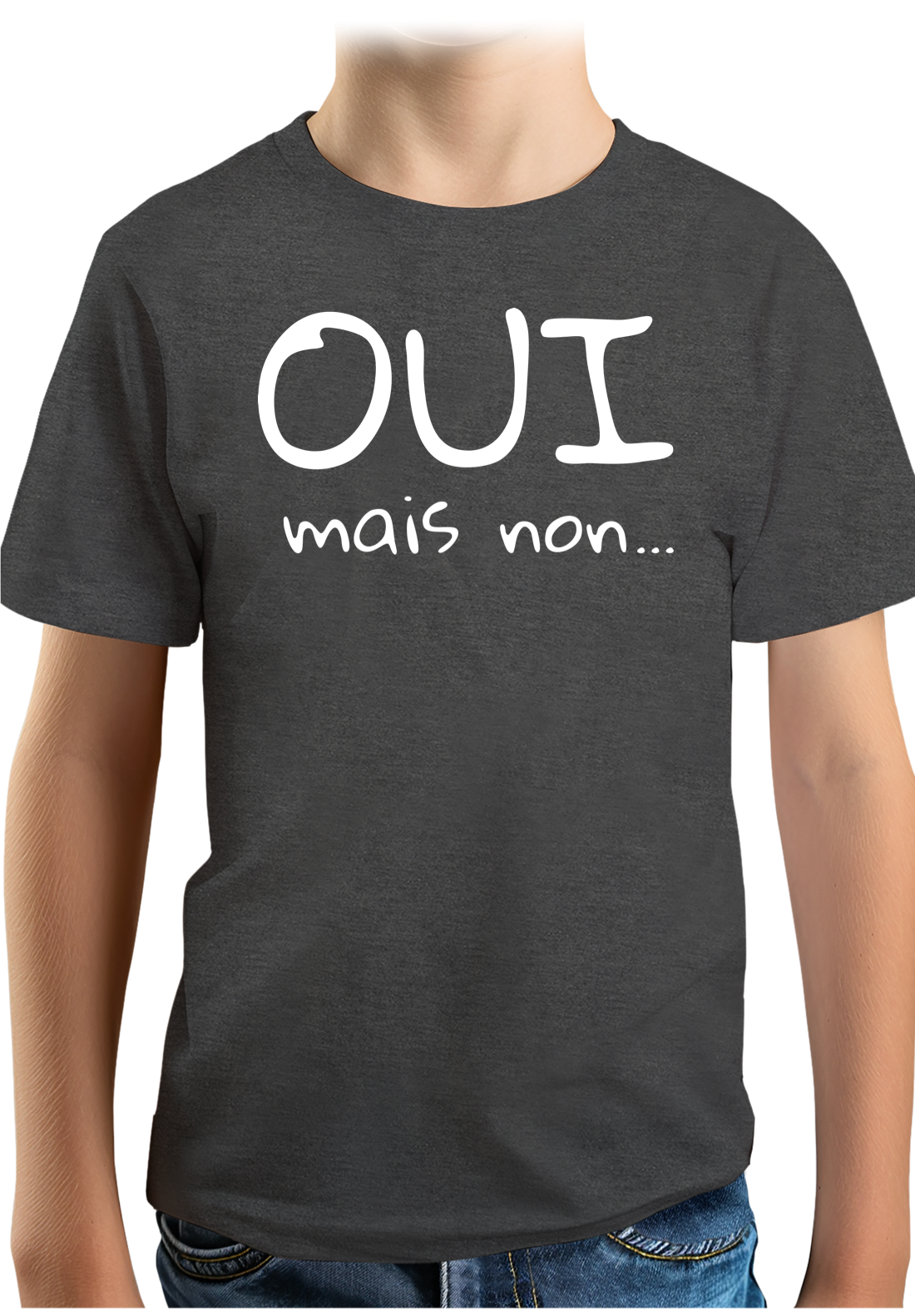 T-Shirt Garçon Oui mais non...