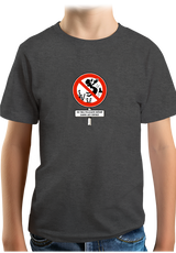 T-Shirt Garçon Faut pas pousser mémé dans les orties