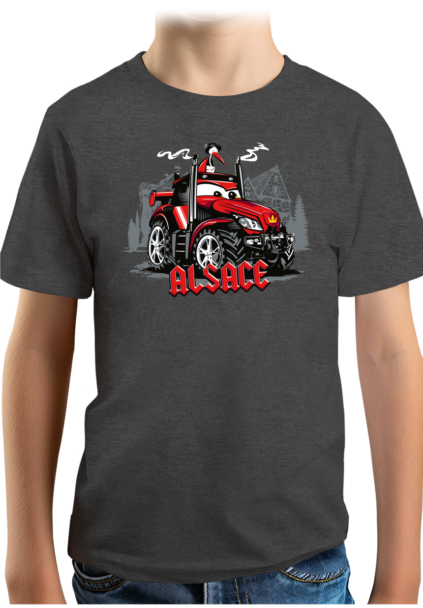 T-Shirt Garçon Le Super tracteur Alsacien