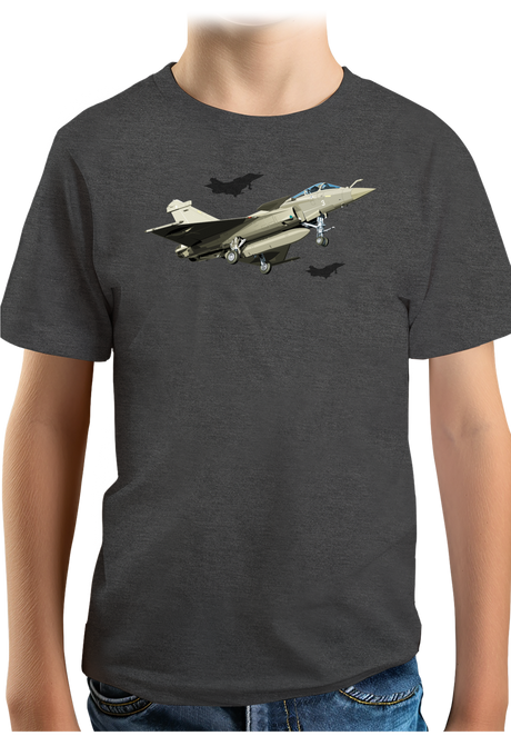 T-Shirt Garçon L'avion de chasse français