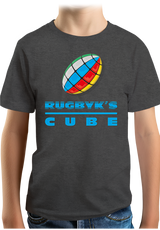 T-Shirt Garçon Rugby cube