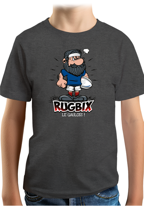 T-Shirt Garçon Rugbix le gaulois du rugby