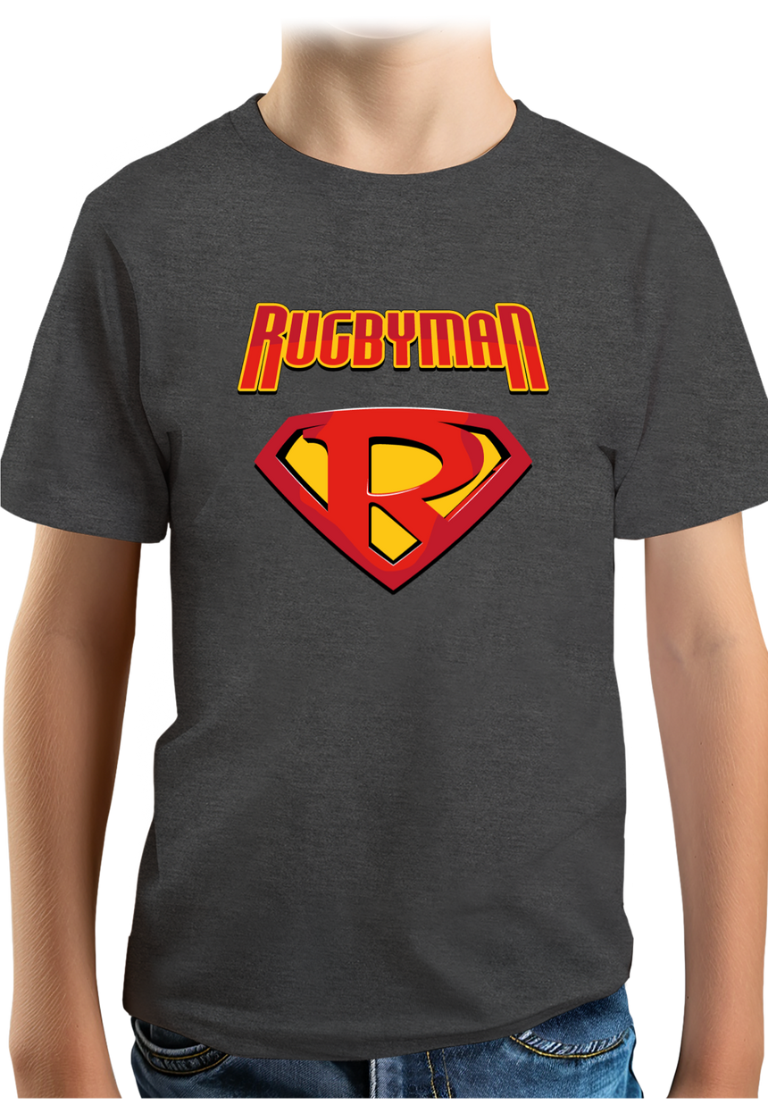 T-Shirt Garçon Super Rugbyman