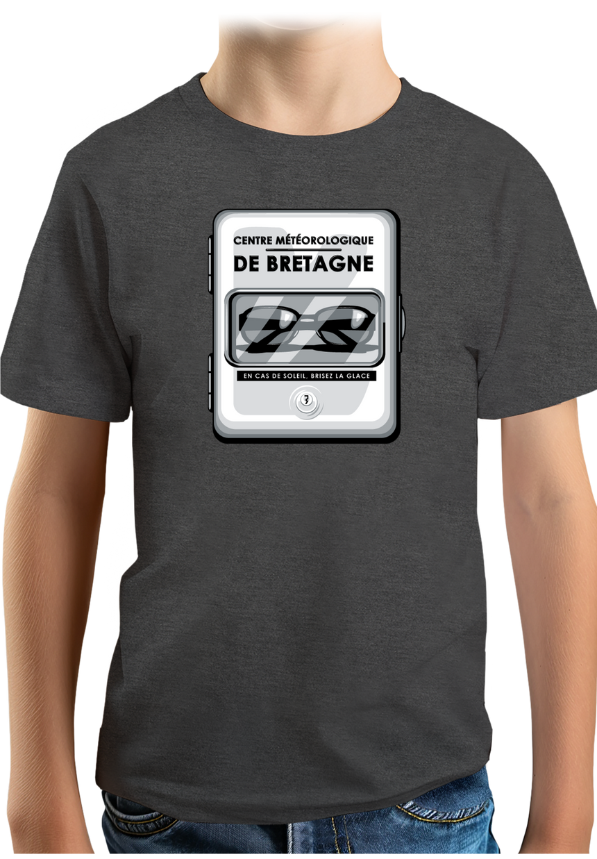 T-Shirt Garçon Lunette de soleil Bretonne
