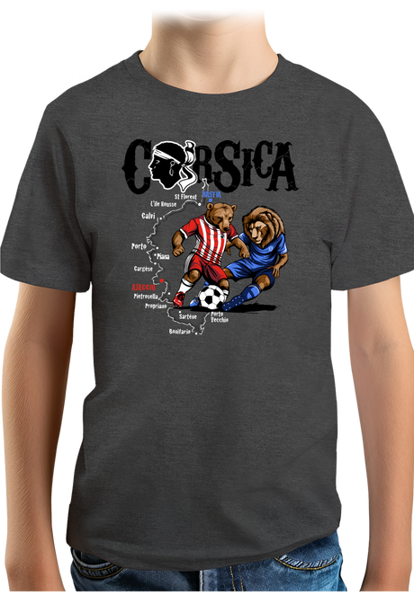 T-Shirt Garçon L'ultra Corsica Foot