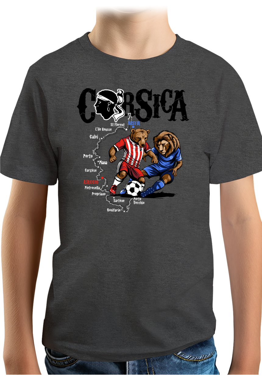 T-Shirt Garçon L'ultra Corsica Foot