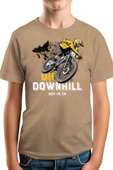 Tee-Shirt Garçon velo mountain bike