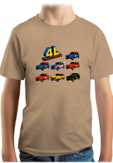 Tee-Shirt Garçon 4L Team super heroes