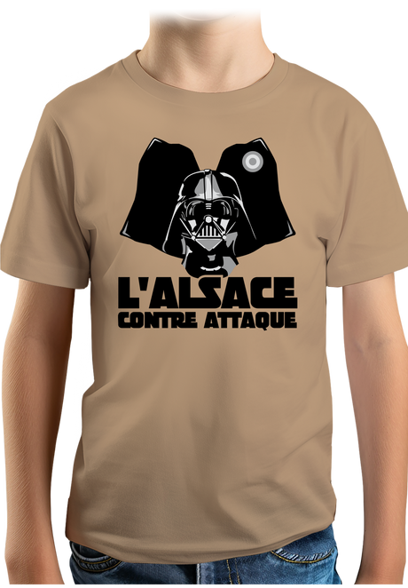 T-Shirt Garçon L'Alsace contre attaque