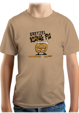T-Shirt Garçon Le Bretzel est plus fort que le Stick