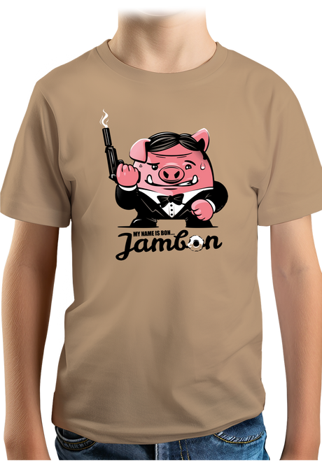T-Shirt Garçon My name is Jambon