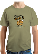 T-Shirt Garçon Le Bretzel est plus fort que le Stick