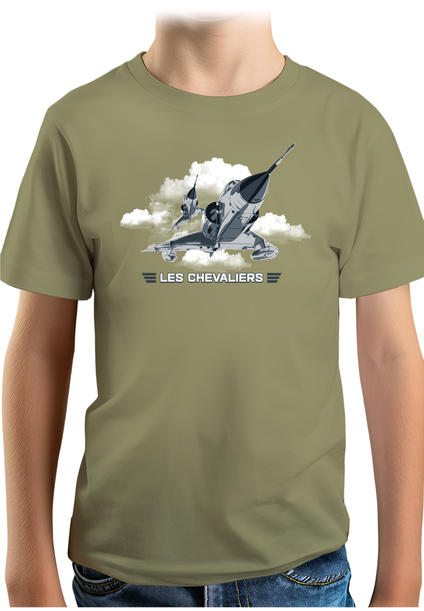 T-Shirt Garçon Avions de chasse les chevaliers du ciel