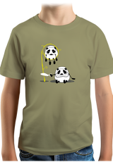 T-Shirt Garçon Panda et bambou