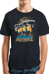 Tee-Shirt Garçon St Trop Chevalier Parodie