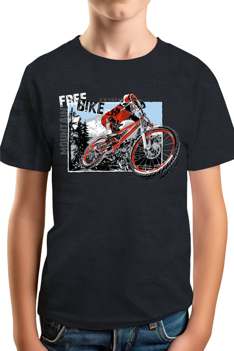 Tee-Shirt Garçon Mountain Bike velo