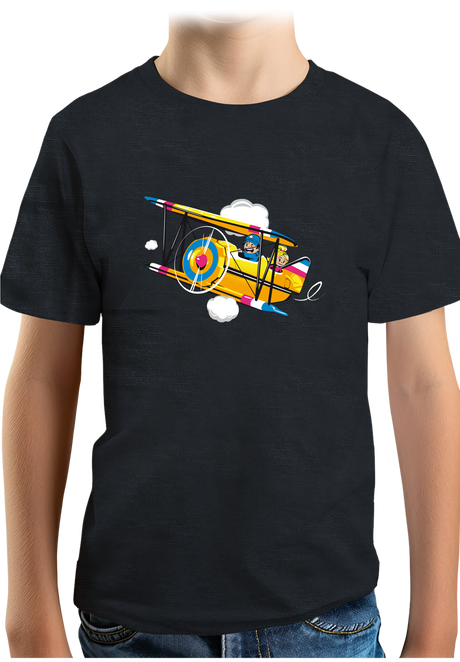 T-Shirt Garçon Balade En Avion