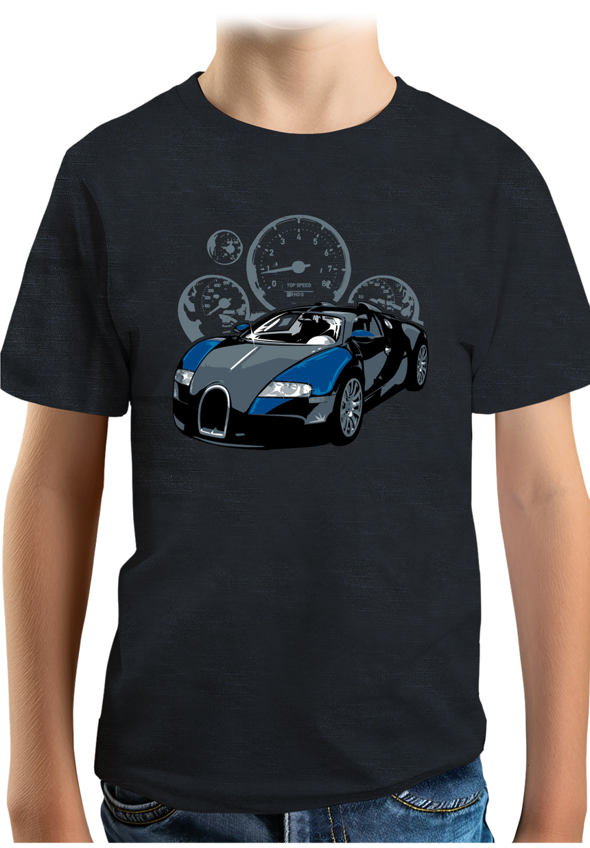 T-Shirt Garçon Voiture Top Speed Bug