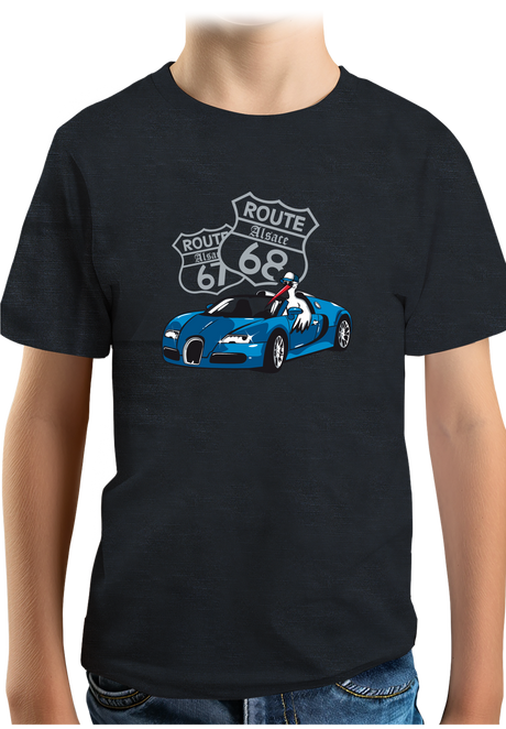 T-Shirt Garçon La Route de Molsheim