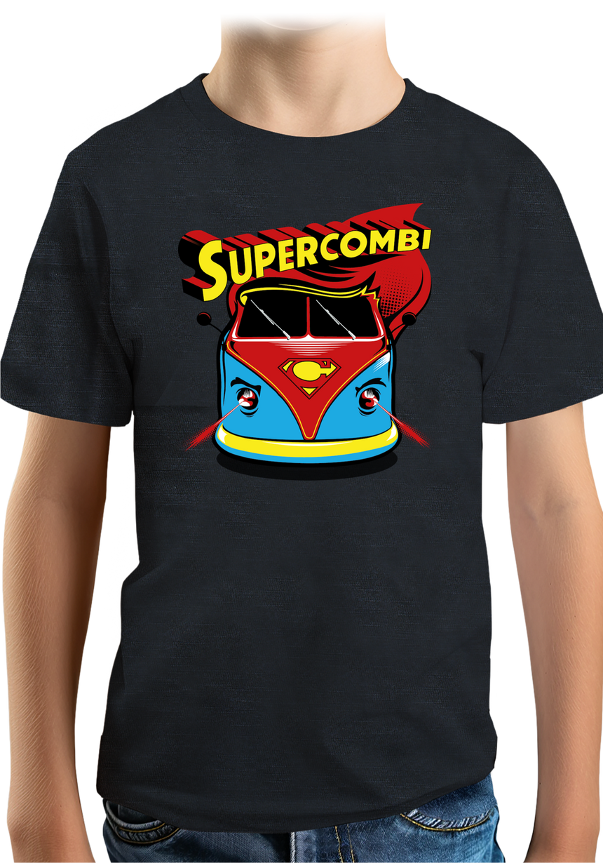 T-Shirt Garçon Le combi des Super héros