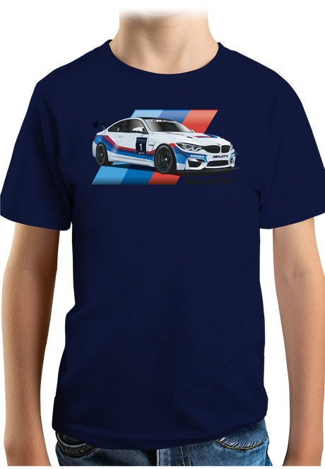 T-Shirt Garçon Voiture de course GT4